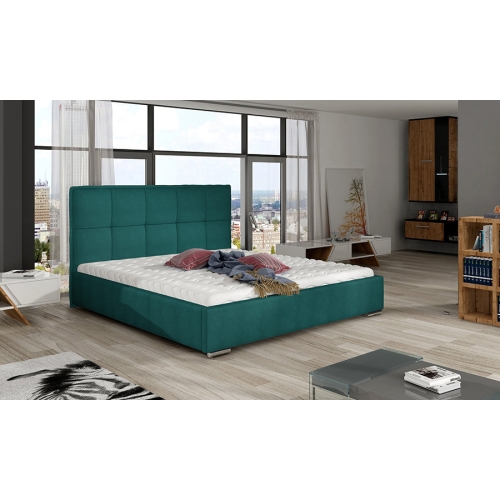 Łóżko Cortina 200 x 200 + Stelaż , comforteo , łóżko tapicerowane
